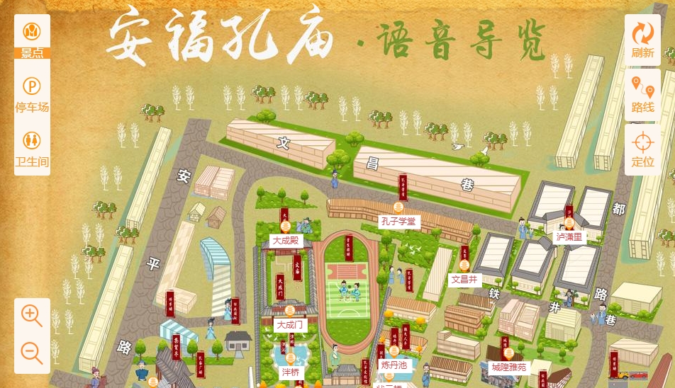 永宁手绘地图：智慧景区智能化服务的延伸